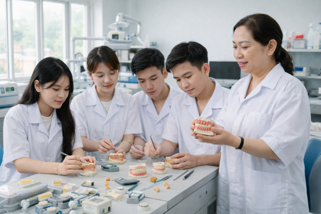 học ngành kỹ thuật phục hình răng