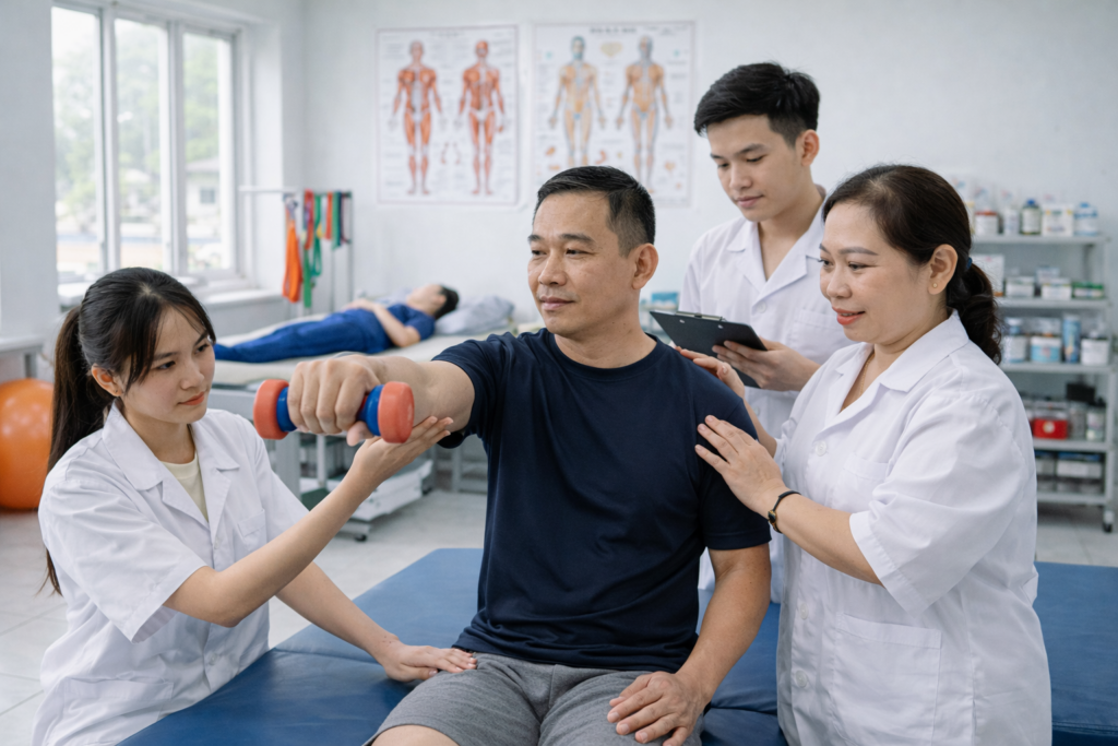 học ngành kỹ thuật phục hồi chức năng